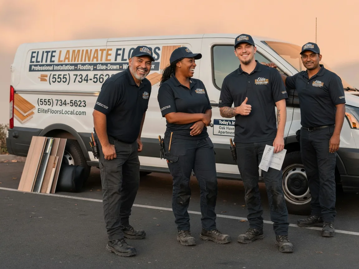 Laminate flooring installation company in Almont, MI